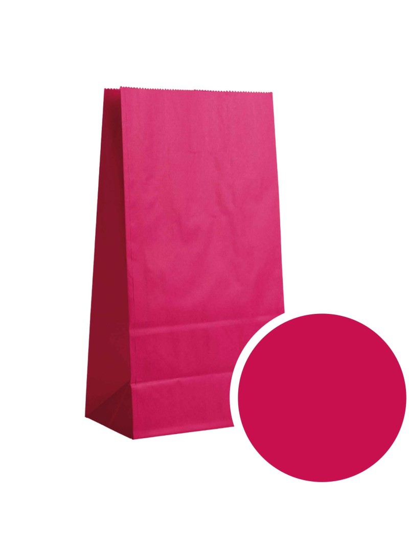 Paper Bag - Raspberry M