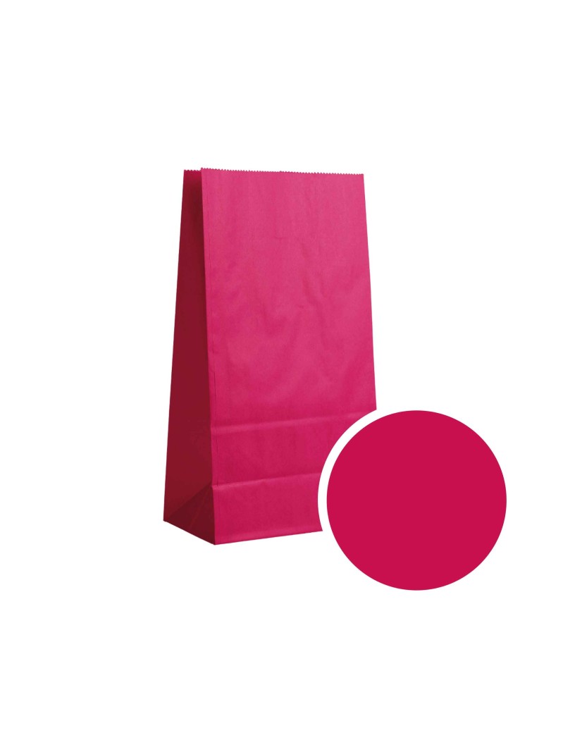 Paper Bag - Raspberry M