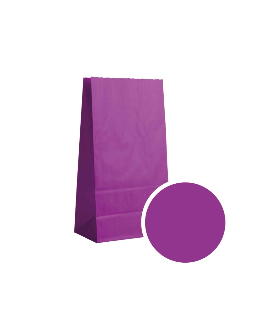Papiertüte - Violett M