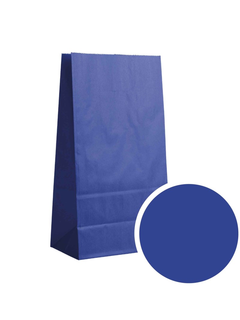 Chronopack paper bag - bleu nuit M