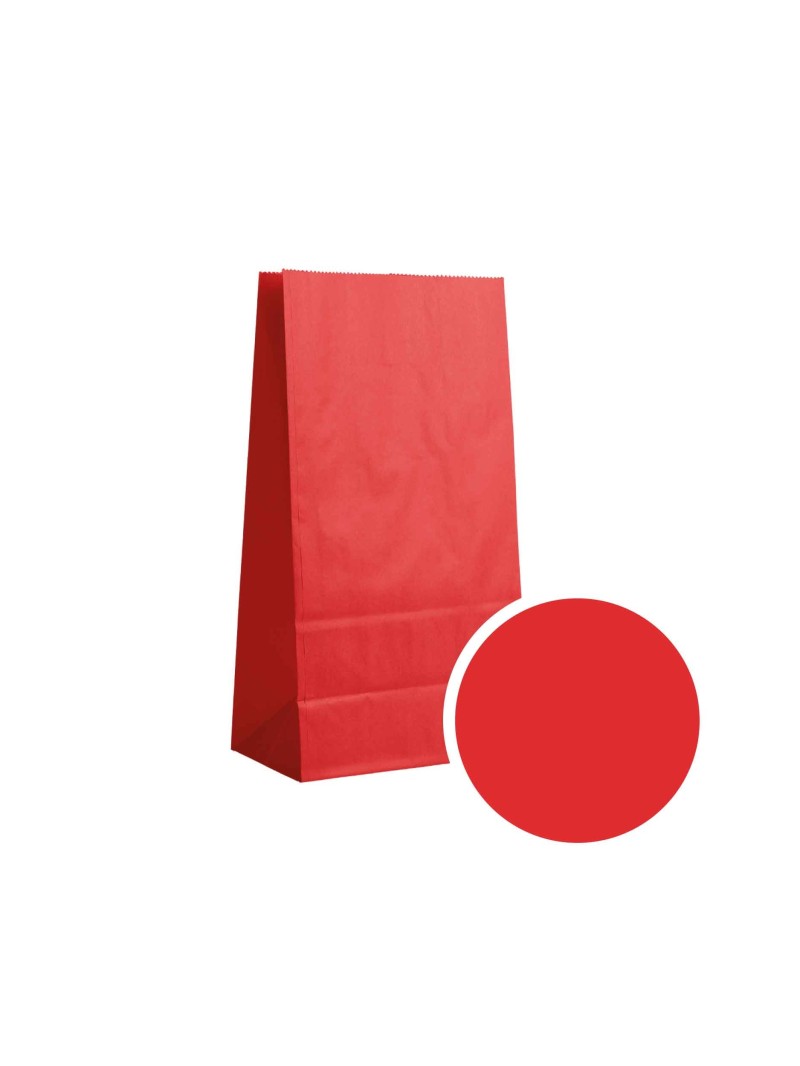 Papierbeutel – Rot S