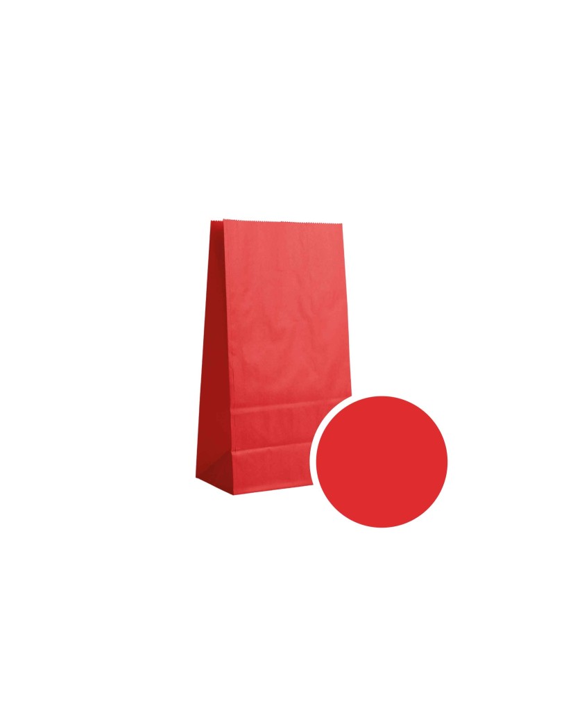 Papierbeutel – Rot S