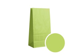 Bolsa de papel - Verde manzana S