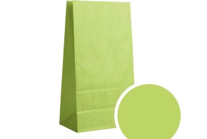 Bolsa de papel - Verde manzana M