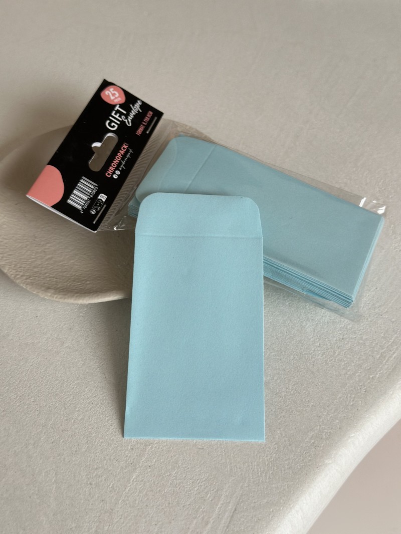 Sobre para regalo – Azul cielo XS