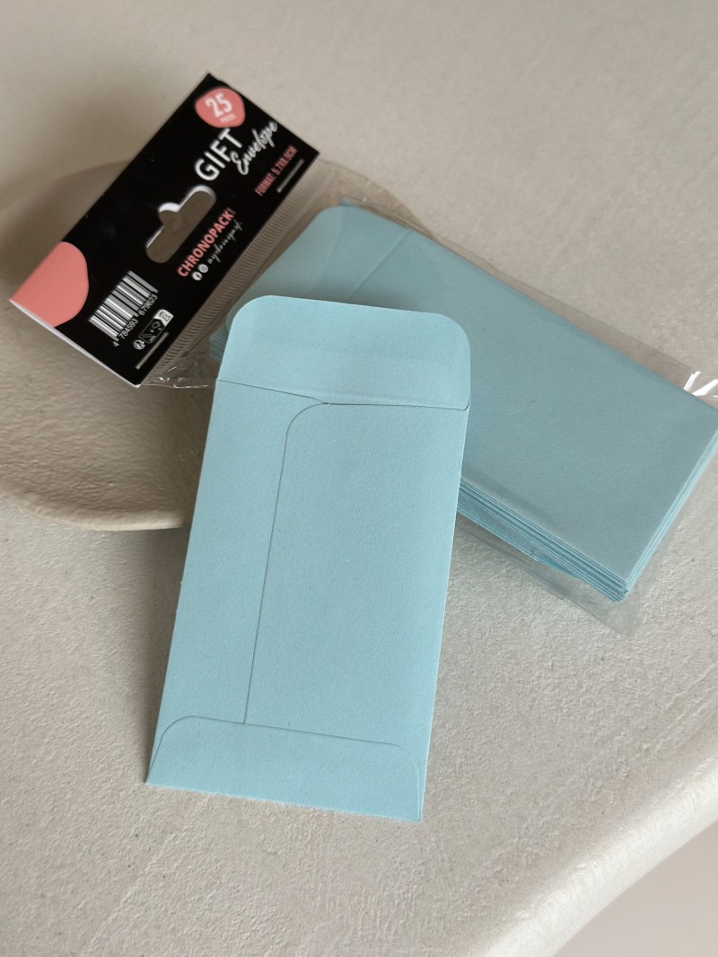 Sobre para regalo – Azul cielo XS