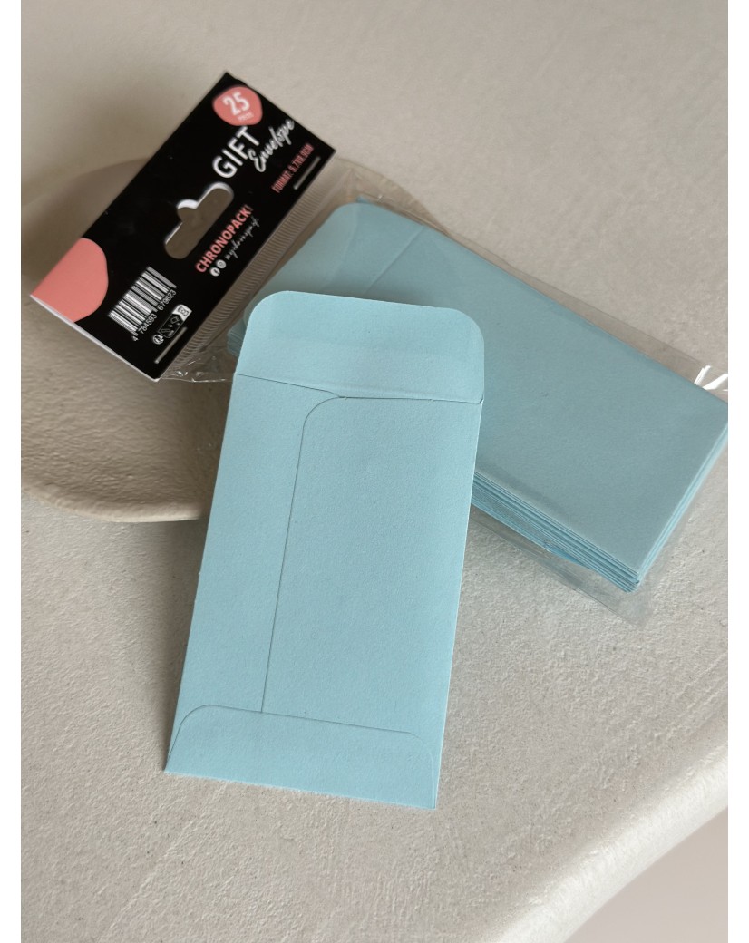 Sobre para regalo – Azul cielo XS