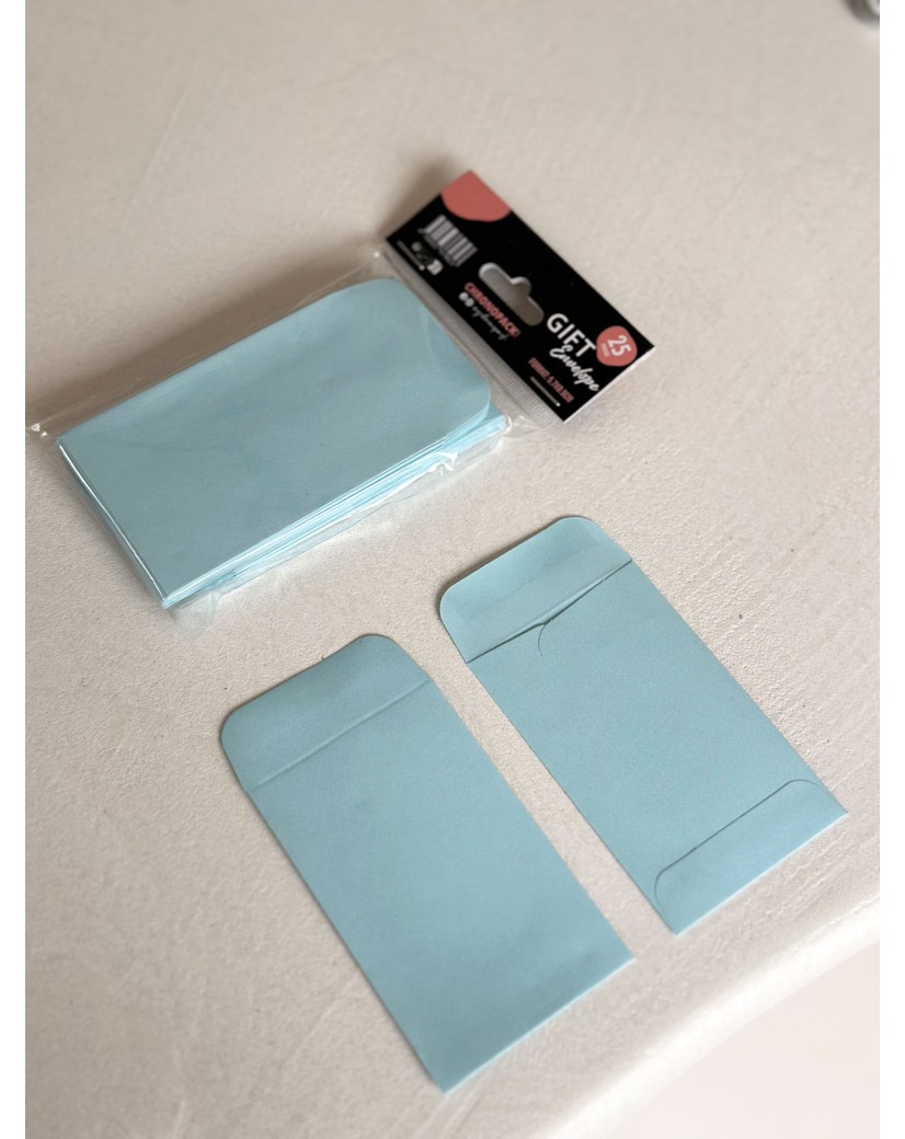 Sobre para regalo – Azul cielo XS