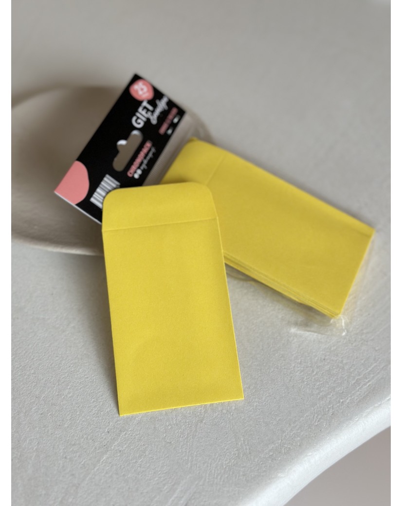 Sobre para regalo – Amarillo brillante XS