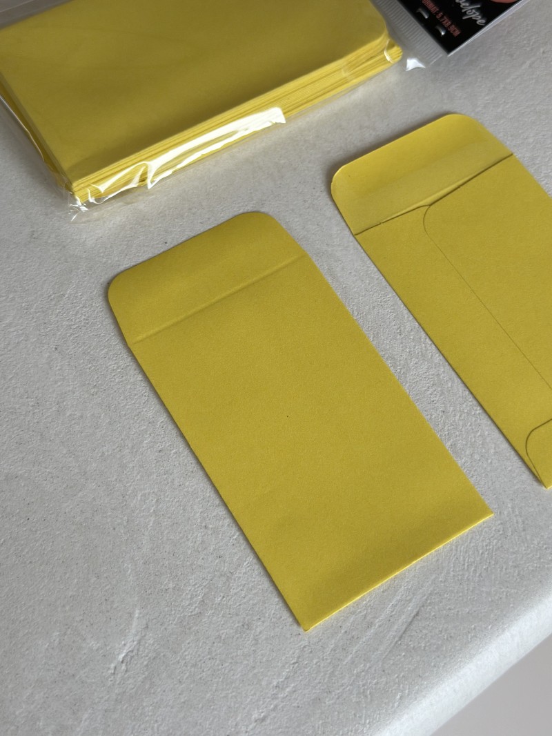 Sobre para regalo – Amarillo brillante XS