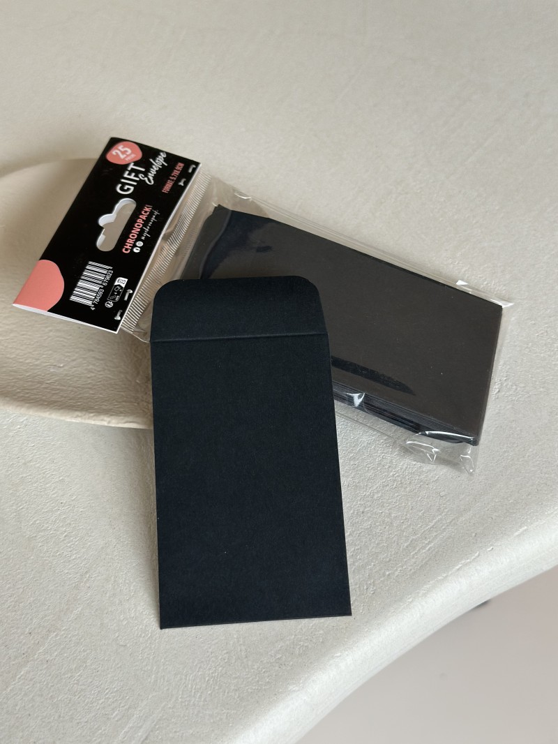 Gift Envelope – Black XS