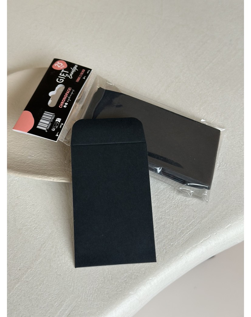 Gift Envelope – Black XS