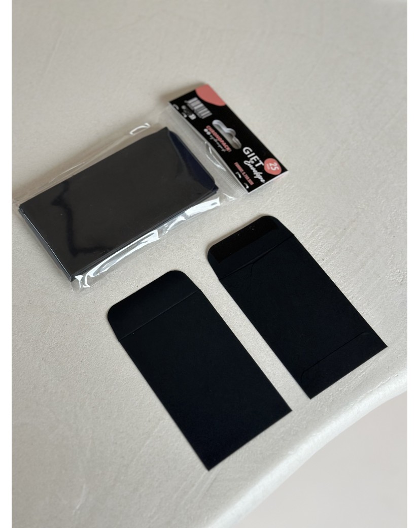 Gift Envelope – Black XS