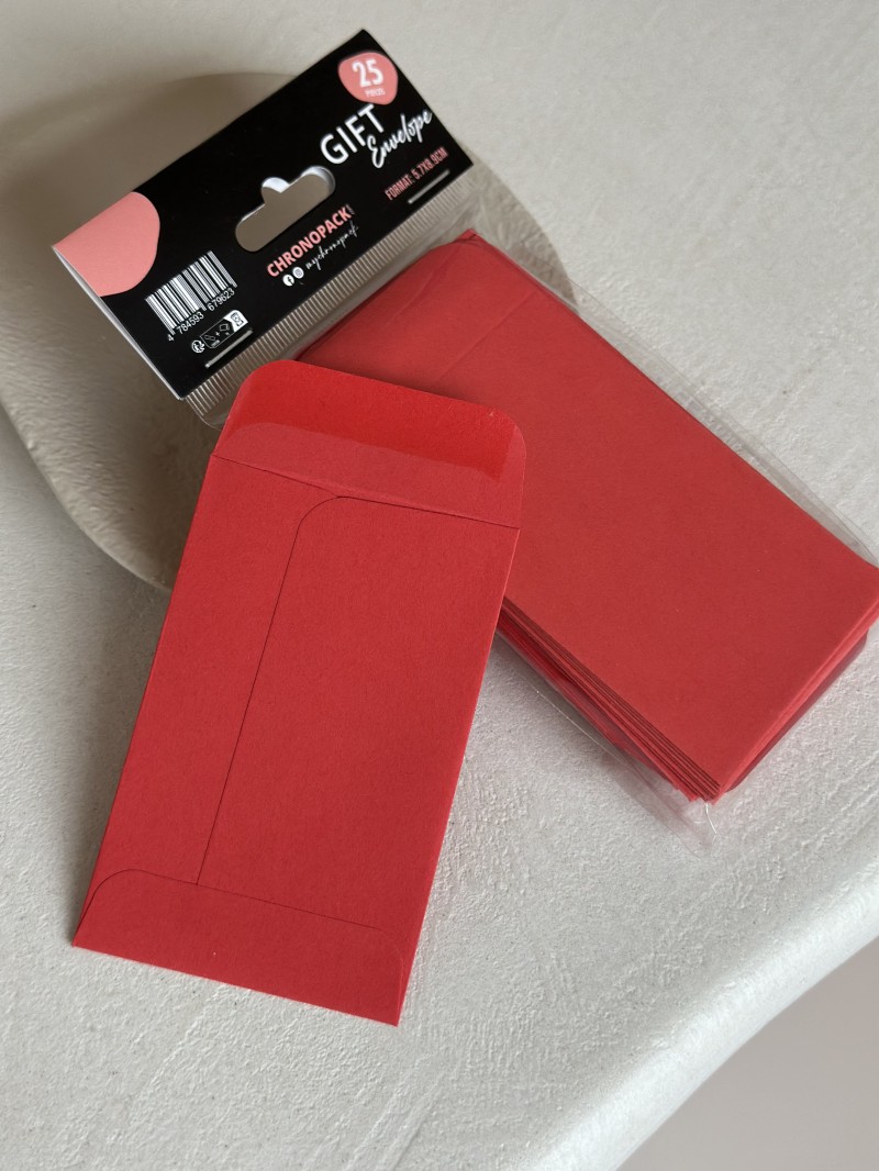 Gift Envelope – Red XS