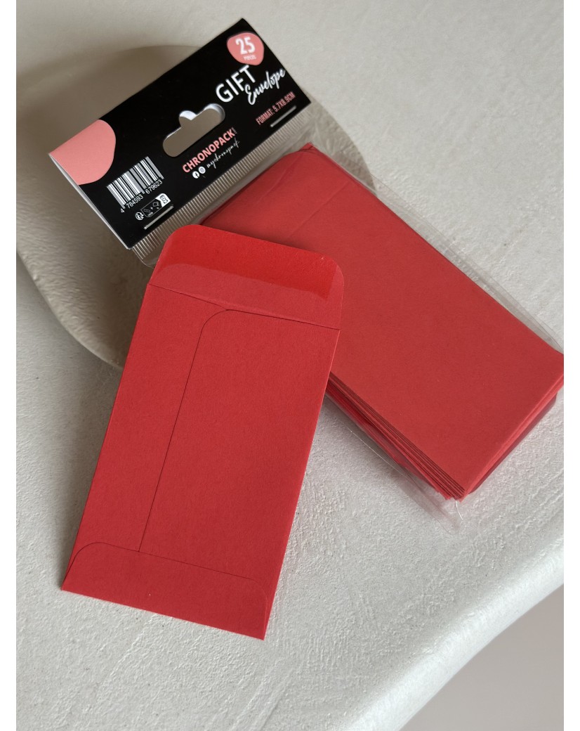 Gift Envelope – Red XS