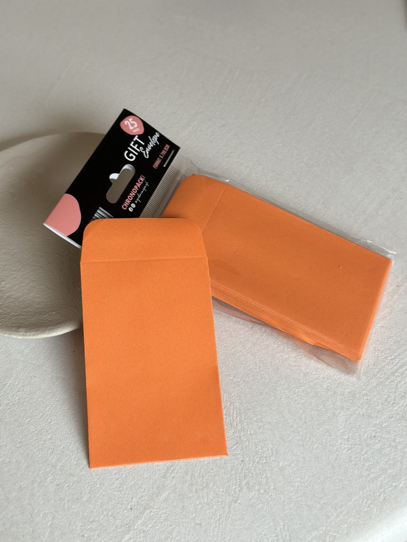 Geschenkhülle – Orange XS