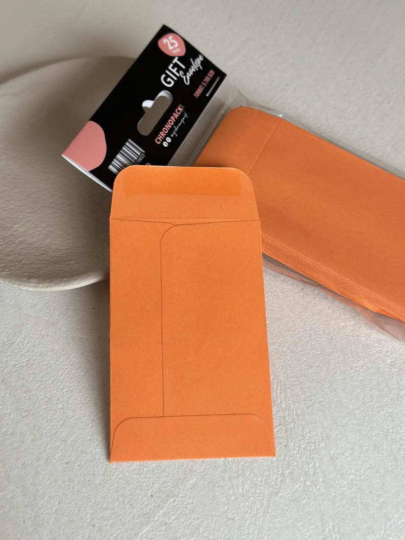 Geschenkhülle – Orange XS