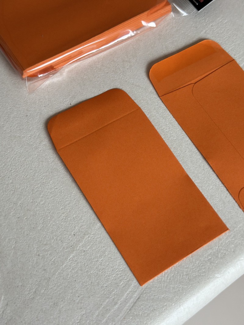 Geschenkhülle – Orange XS