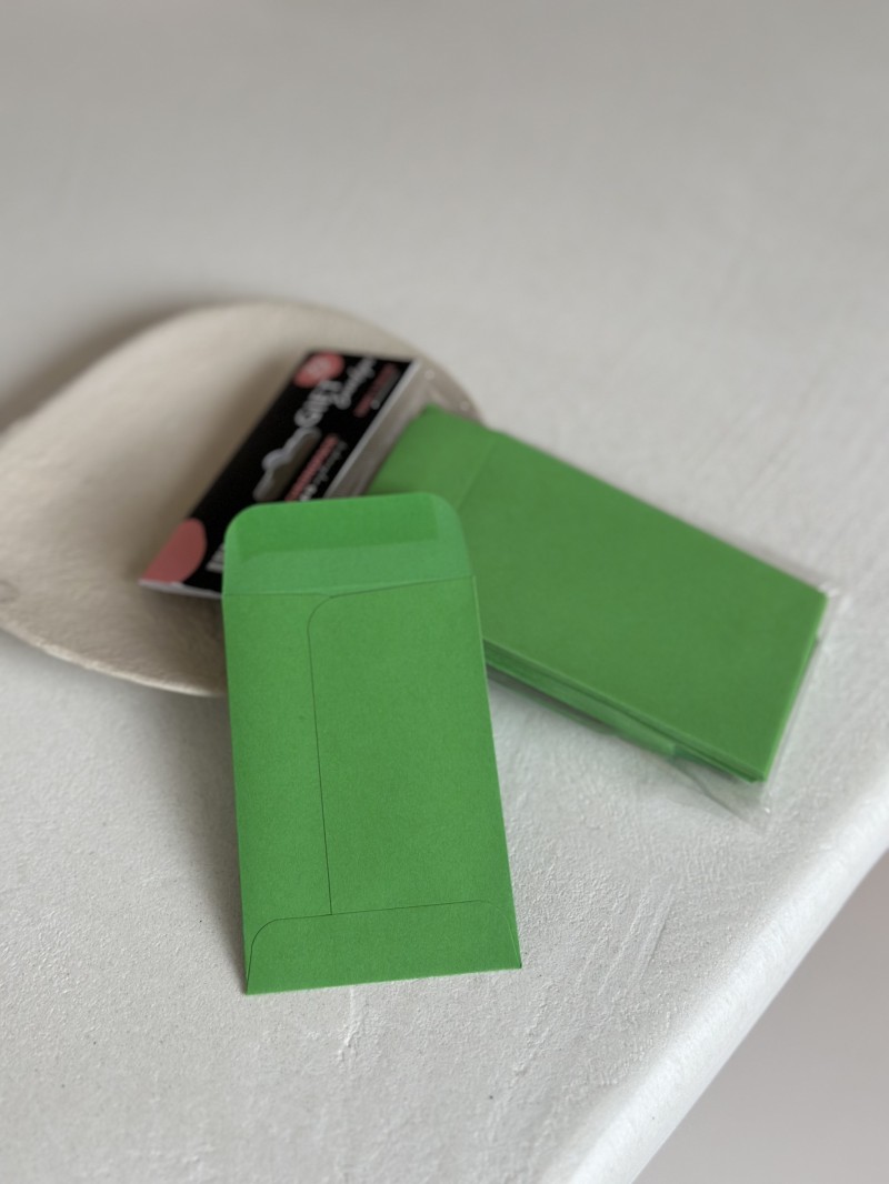 Sobre para regalo – Verde abeto XS