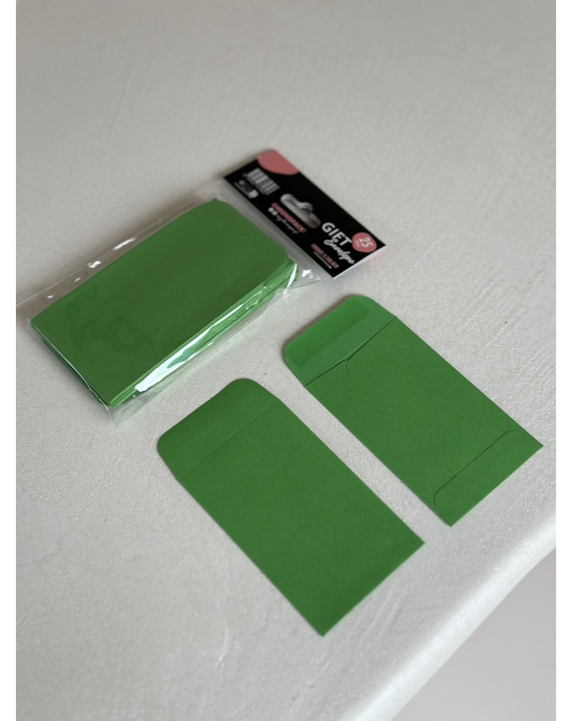 Sobre para regalo – Verde abeto XS
