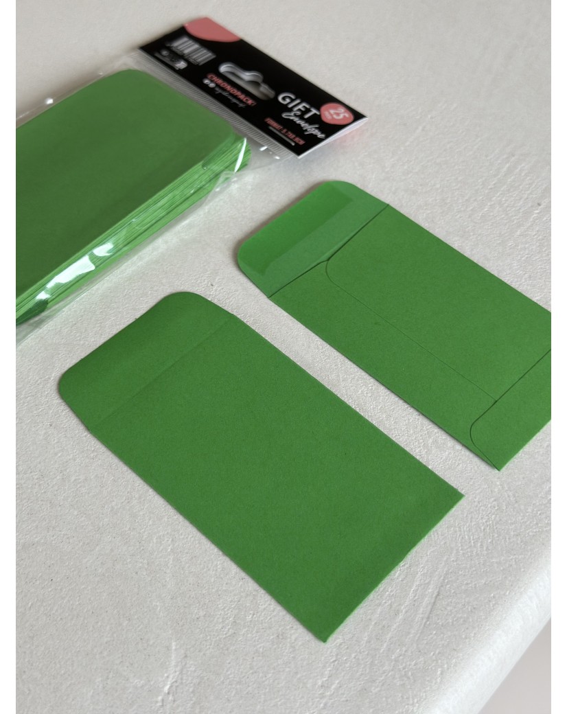 Sobre para regalo – Verde abeto XS