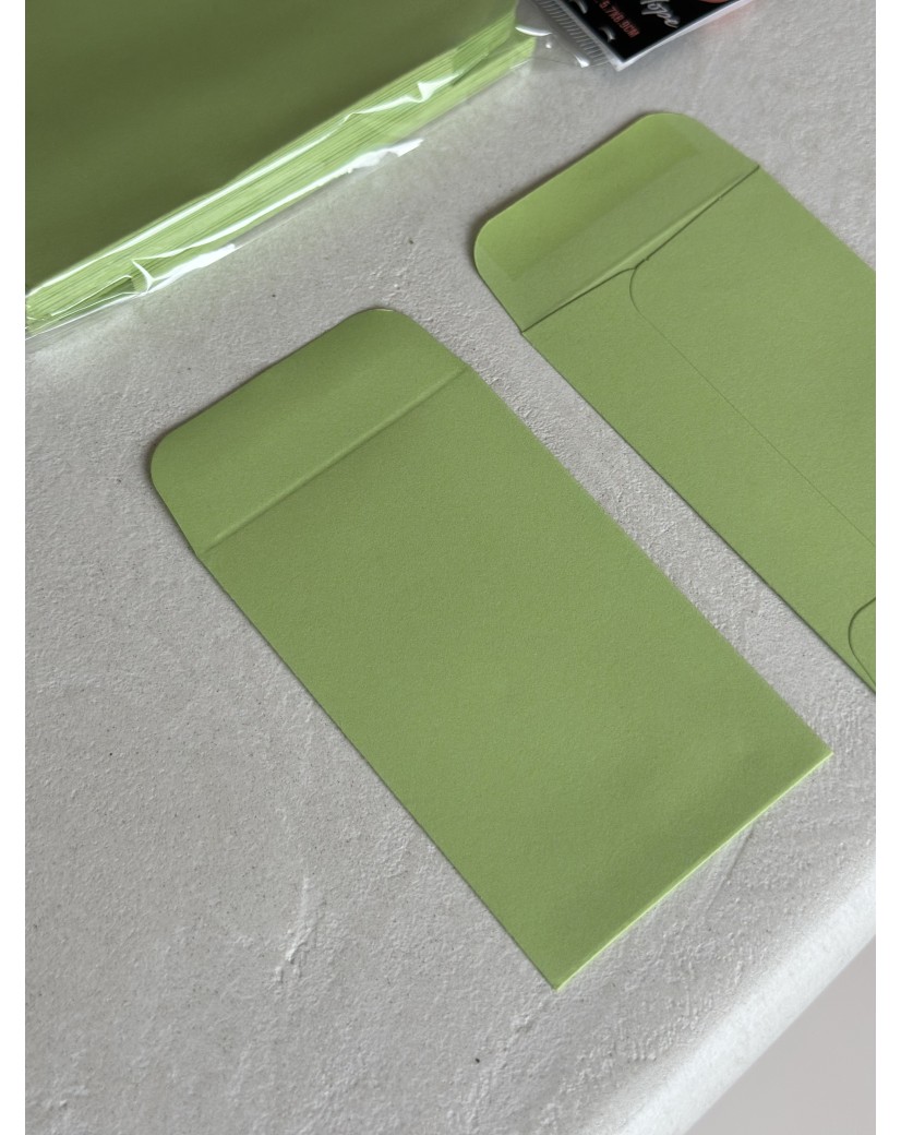 Sobre para regalo – Verde pastel XS
