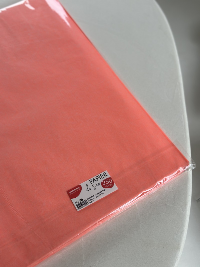 Tissue paper - Corail Fluo l Best quality & price on the market