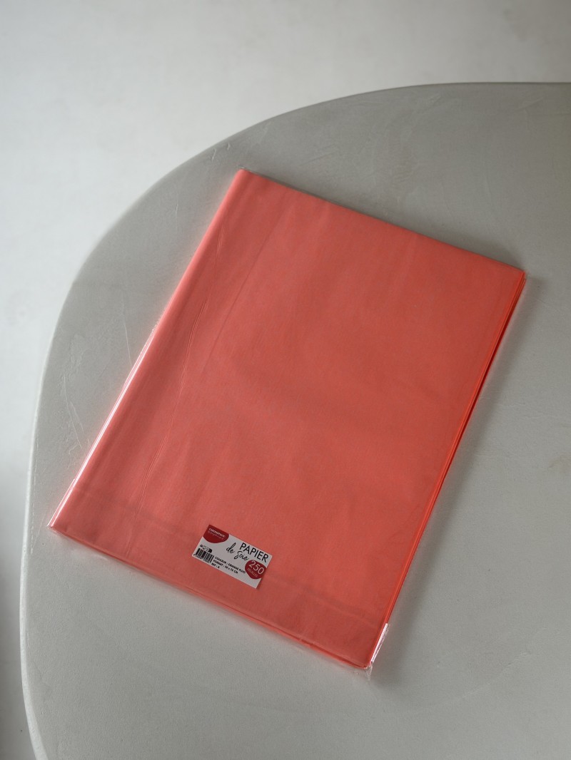 Tissue paper - Corail Fluo l Best quality & price on the market