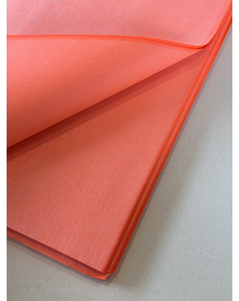 Zijdepapier – Fluo Koraal