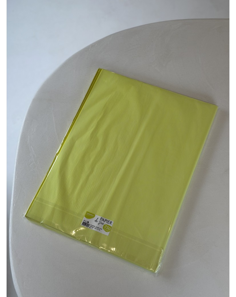 Zijdepapier – Fluo Geel