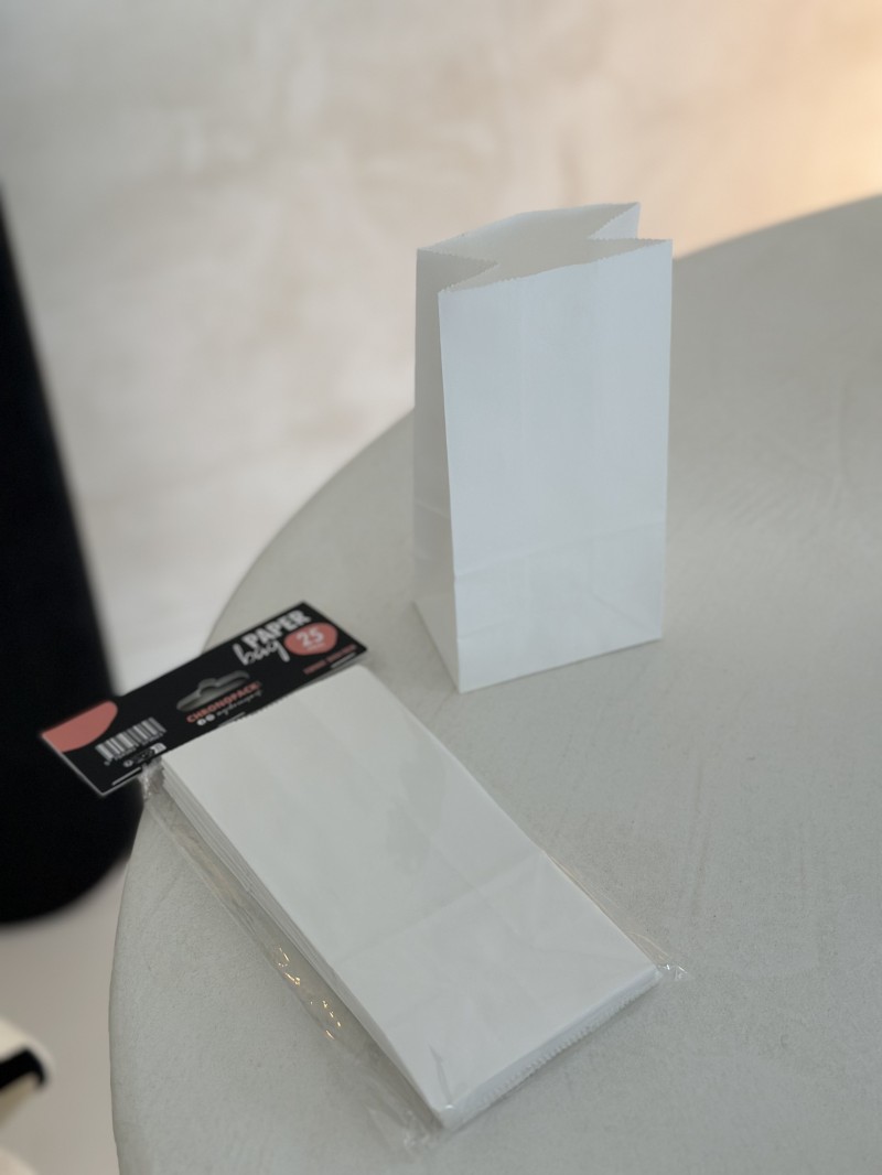 Bolsa de papel – Blanco S