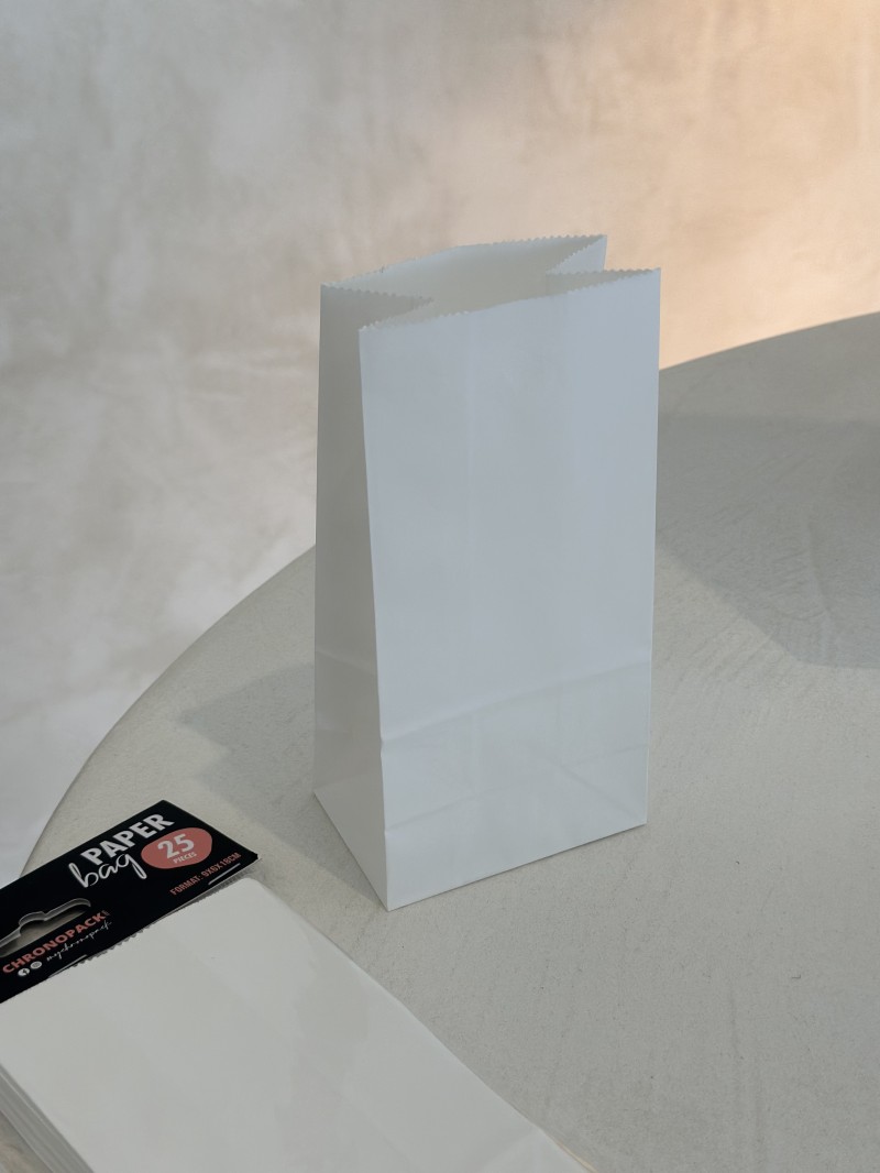 Bolsa de papel – Blanco S