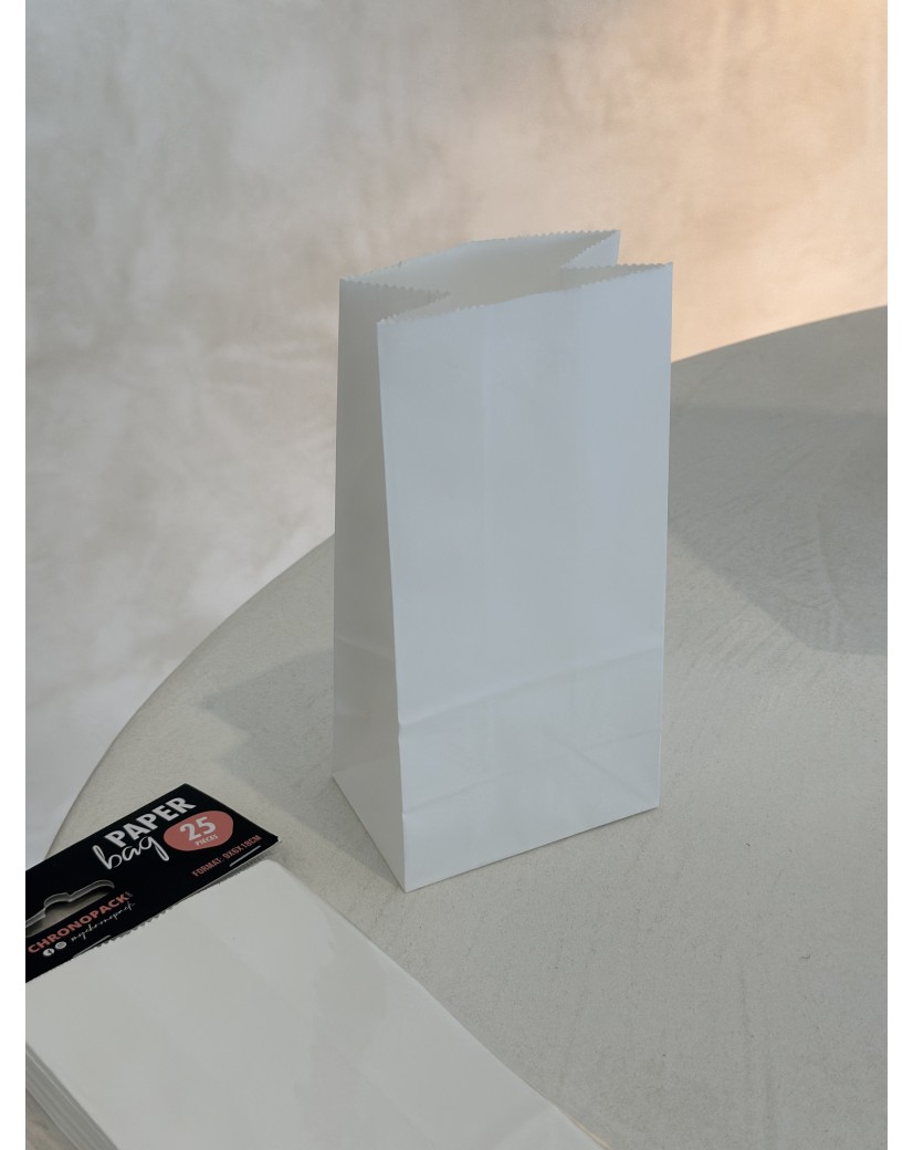 Bolsa de papel – Blanco S
