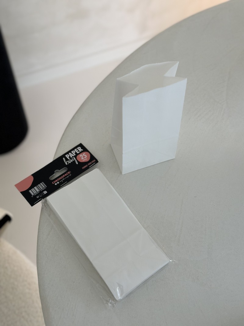 Bolsa de papel – Blanco S