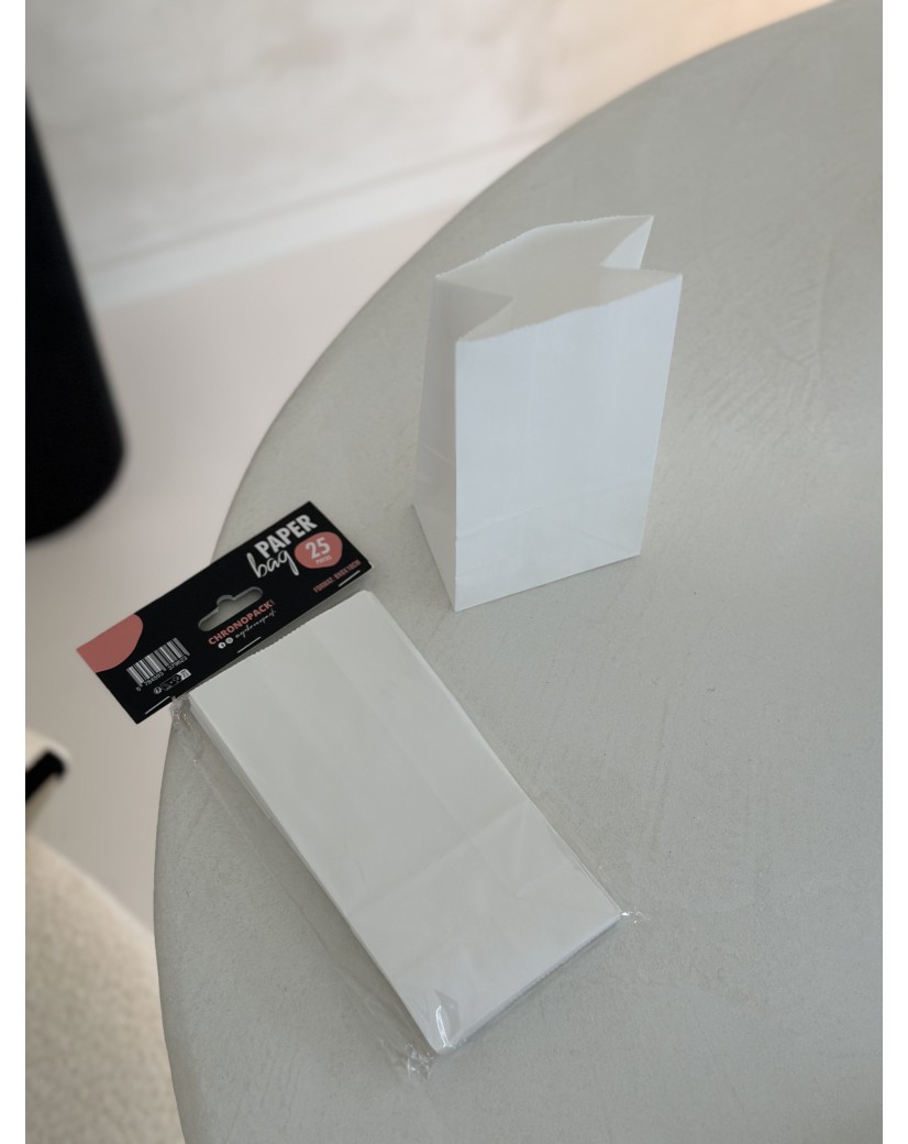 Bolsa de papel – Blanco S