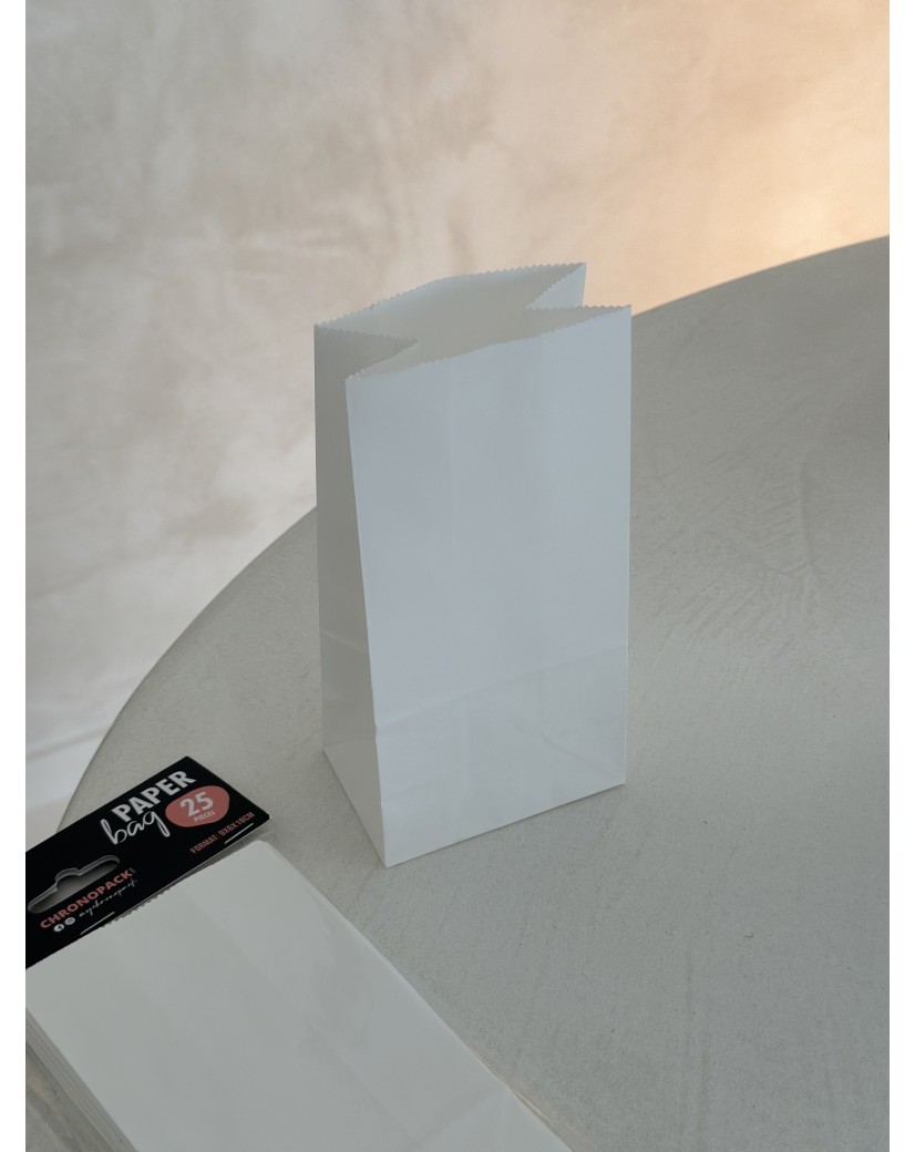 Bolsa de papel – Blanco S