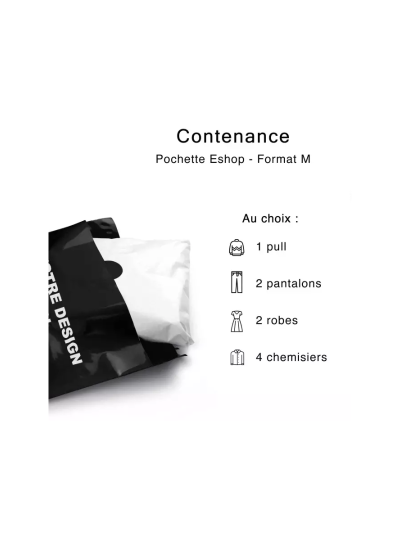 Eshop Pouch - Black M