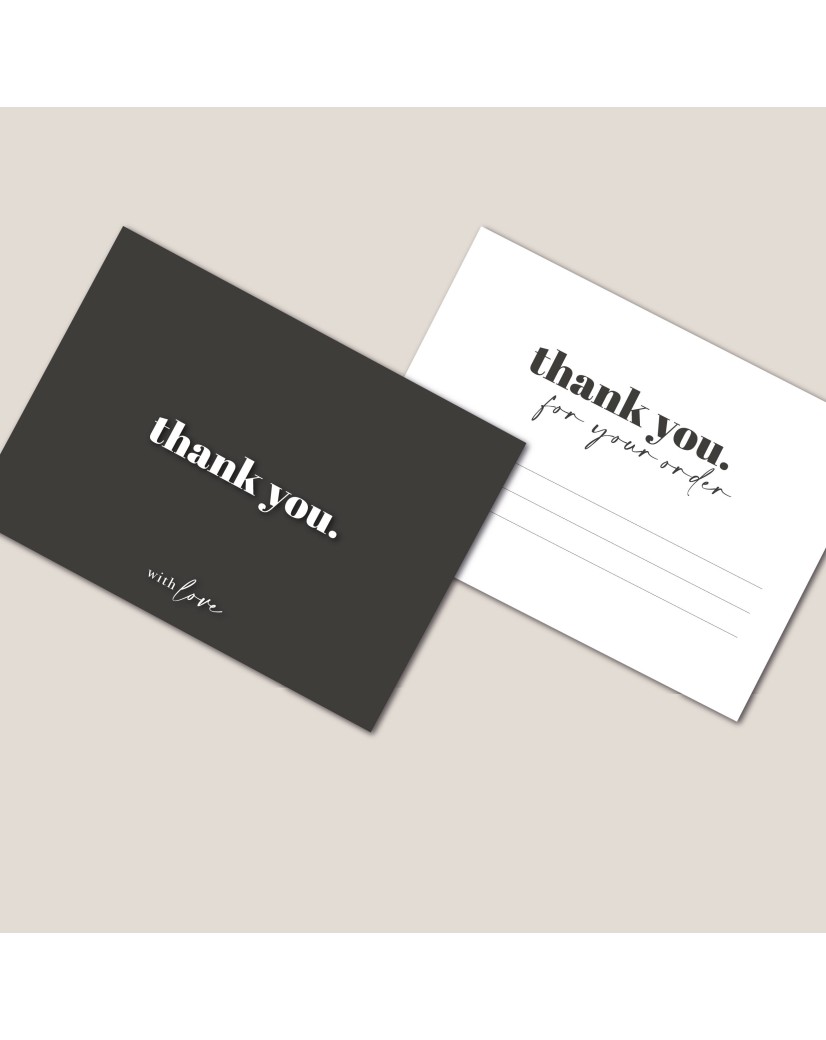 Thank you card "AMSTERDAM