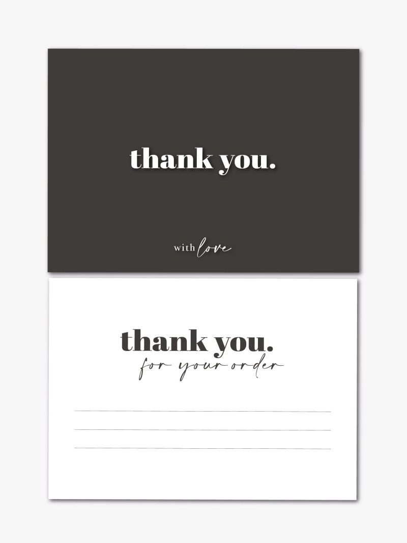 Thank you card "AMSTERDAM