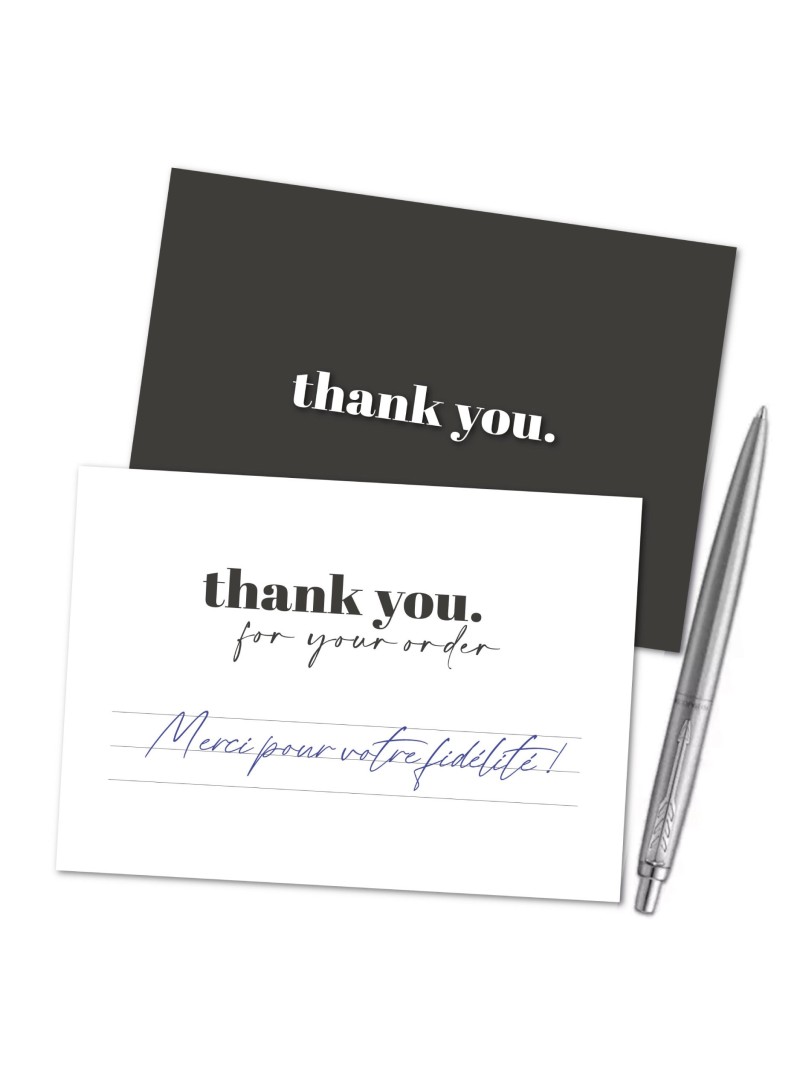 Thank you card "AMSTERDAM