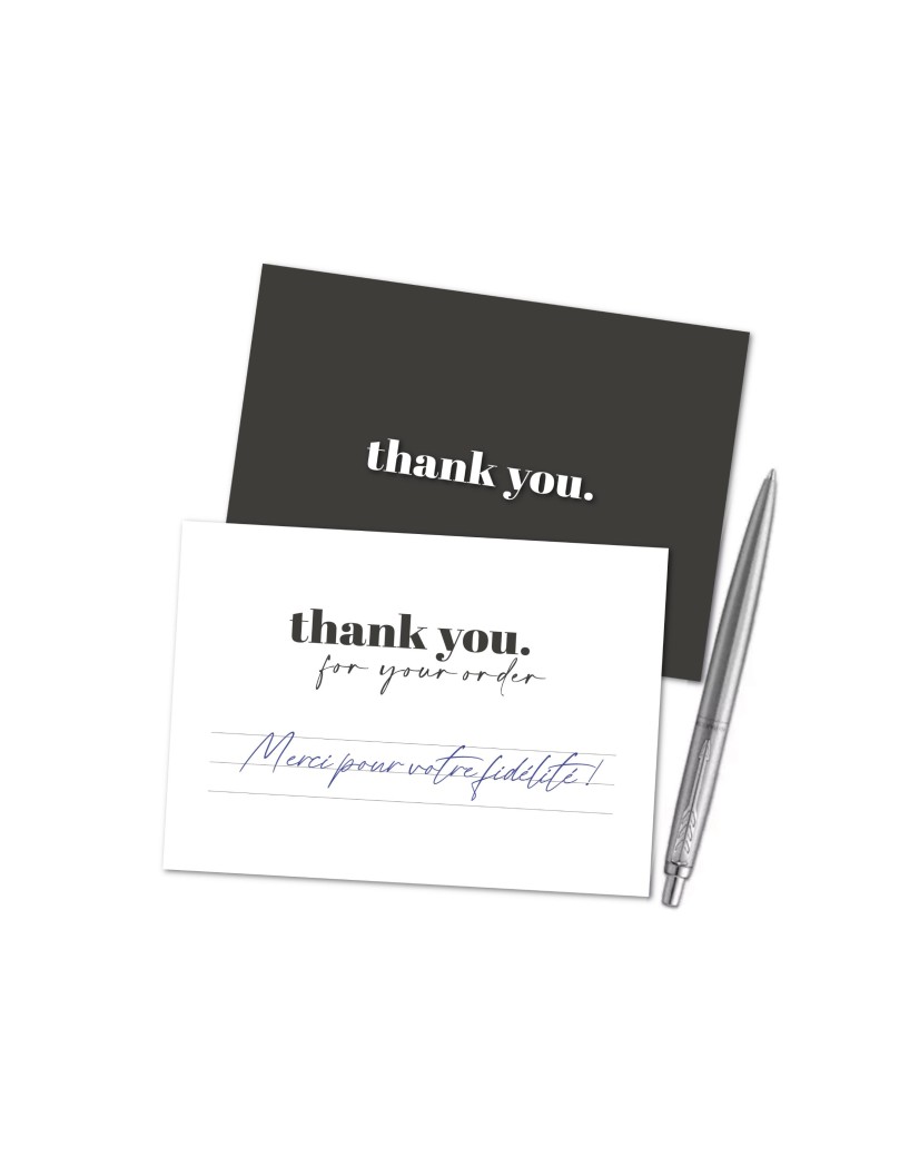 Thank you card "AMSTERDAM