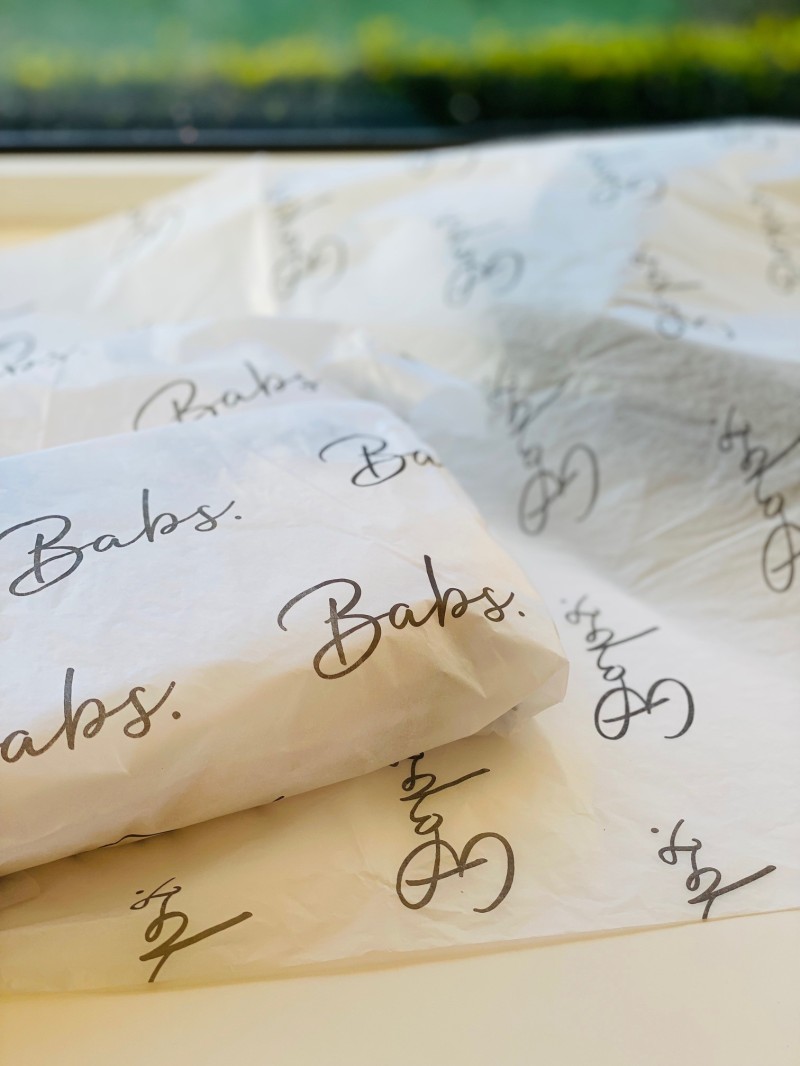 Tissue Paper - White personalized