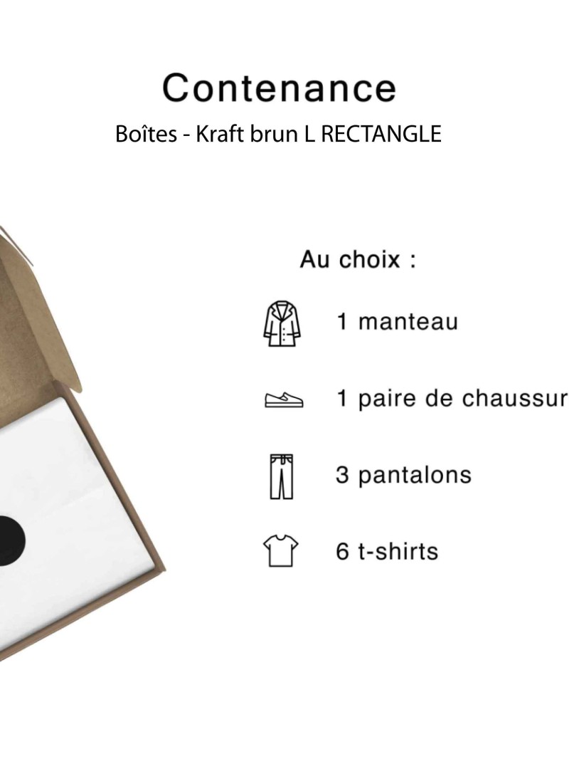 Box - Kraft L RECTANGLE
