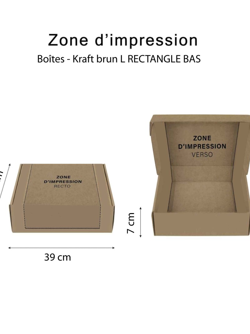 Box - L RECTANGLE FLAT