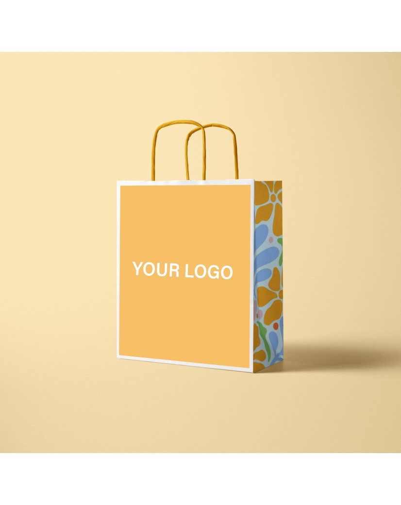 BUDGET DRAAGTAS "LONDEN" - 100% GEPERSONALISEERD - M (23x10x32,5 cm)