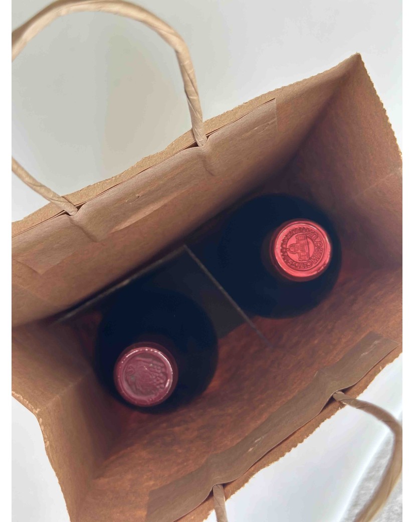 Kraft Bag For 3 Bottles – The Perfect Trio For Your Best Labels