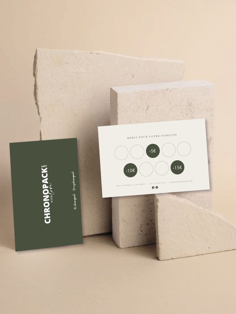 Customized loyalty card