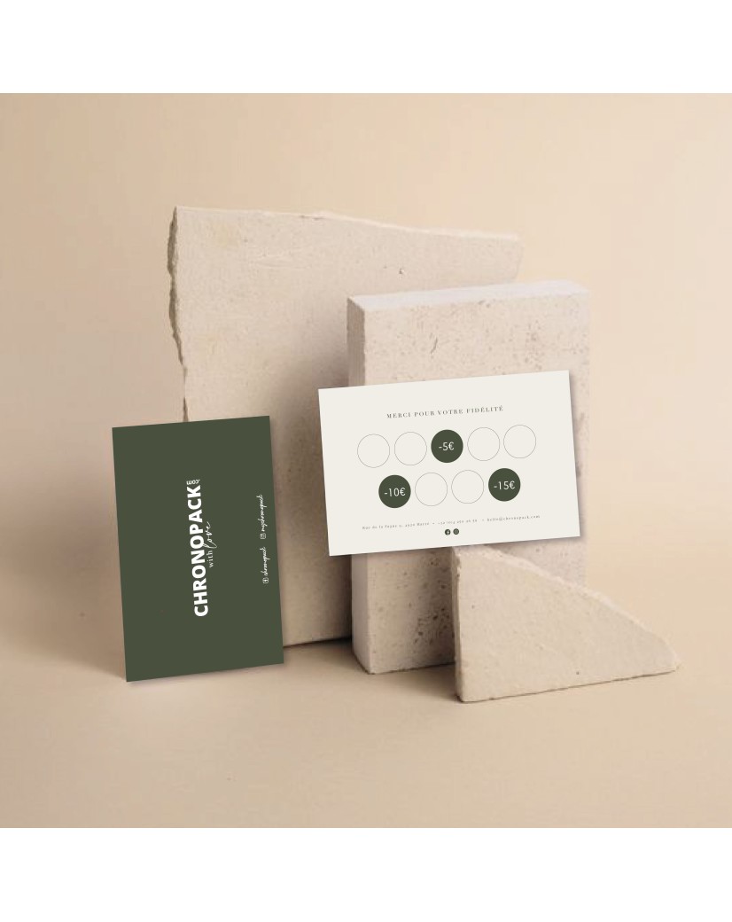 Customized loyalty card