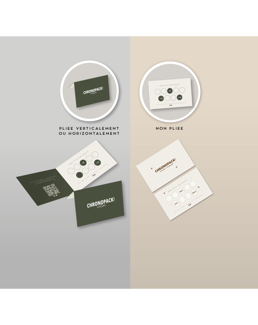 Carte de fidélité personnalisée