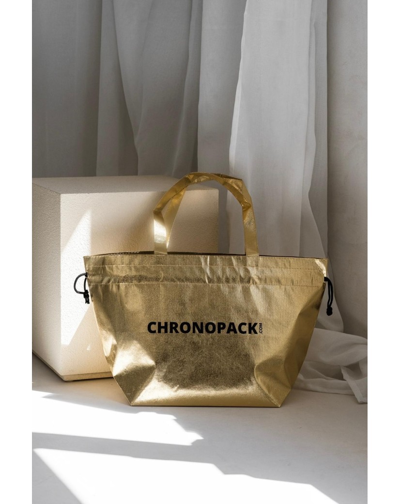Bolsa NICE ORO L (58x24x35cm)